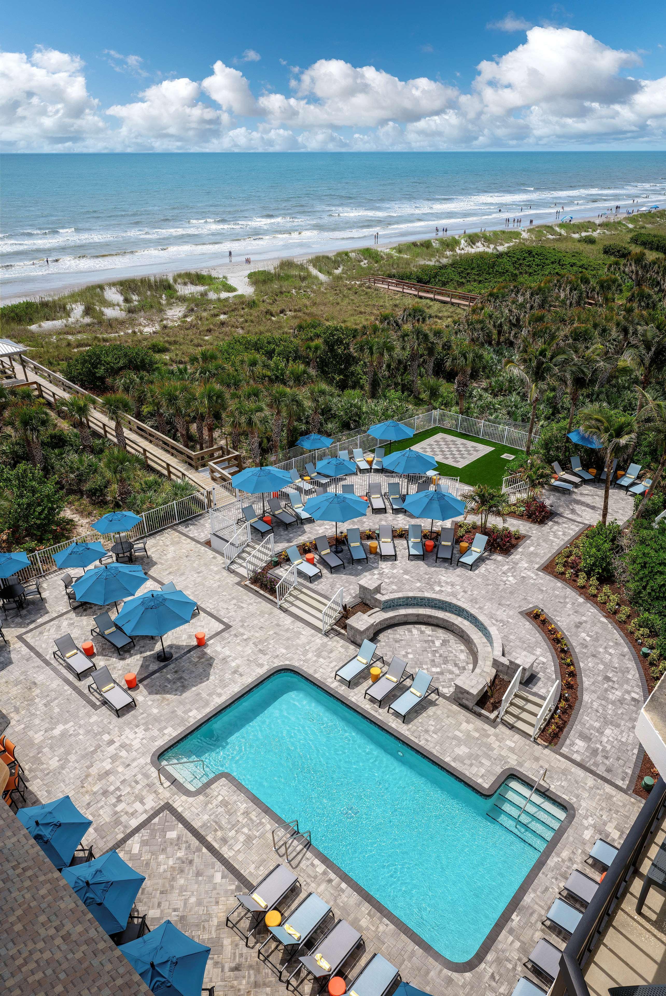 Hilton Garden Inn Cocoa Beach-Oceanfront, Fl Exterior foto